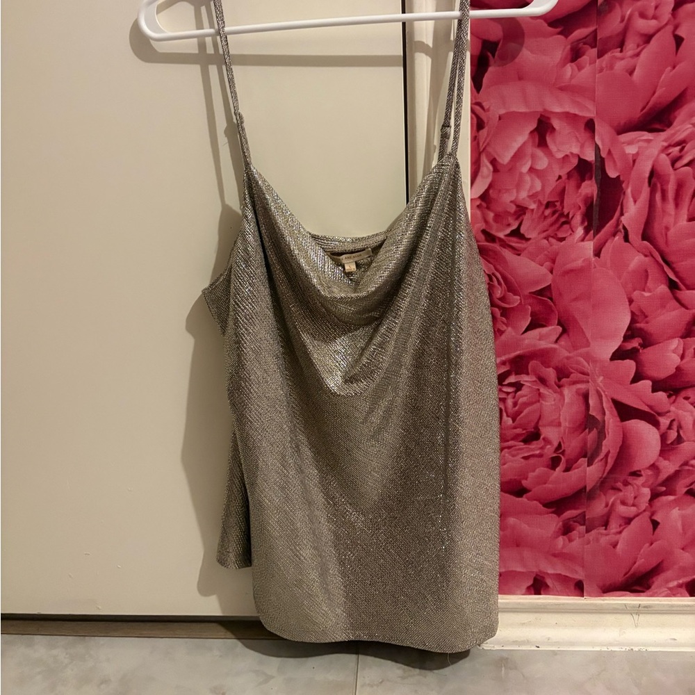 Elegant Champagne Women's Top - Picture 2 of 5